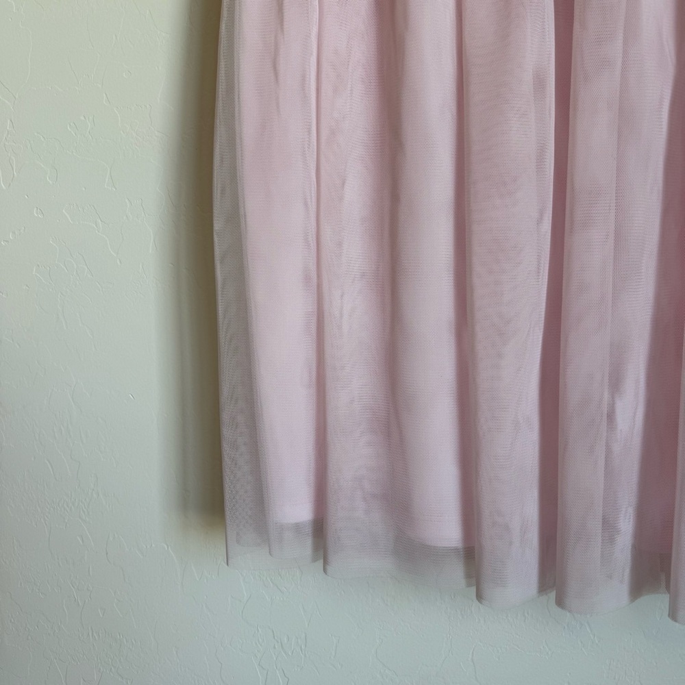 Janet Chung Ballerina Pink Tulle Pull On Midi Skirt Medium - Picture 7 of 11